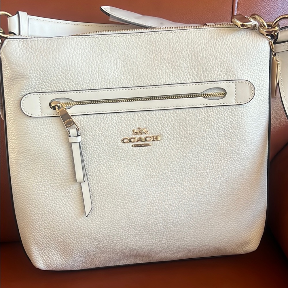 Coach White Crossbody Bag